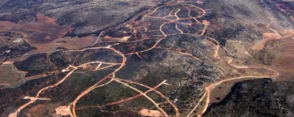 Vista aérea del macroproyecto urbanístico de Los Merinos. // Silvema Serranía de Ronda