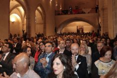 La capilla del Convento de Santo Domingo se llenó de público. // CharryTV