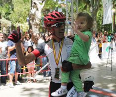 José Márquez repitió victoria en bicicleta de montaña. // CharryTV