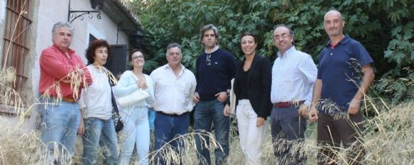 Los edificios de los Molinos del Tajo podrían convertirse en un complejo turístico, Representantes municipales y de la Asociación para la Promoción y Desarrollo de la Serranía de Ronda han visitado hoy la zona, 11 Oct 2011 - 17:08