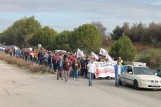 El trayecto de la manifestación ha sido de unos 5 kilómetros. // CharryTV