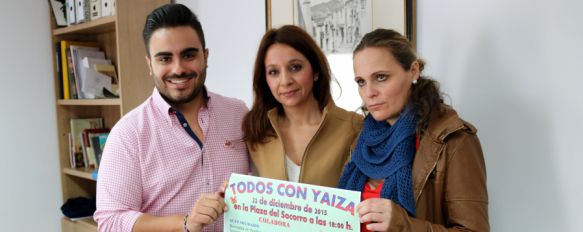 Al Aire Libre hará un concierto solidario para ayudar a Yaiza, una niña con una enfermedad rara, Tendrá lugar el próximo martes 22 en la plaza del Socorro y contará con actividades paralelas y una recogida de juguetes, 17 Dec 2015 - 17:26