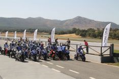 Numerosos aficionados de las motos han participado en el curso. // CharryTV