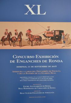 Cartel del Concurso Exhibición de Enganches de Ronda. // CharryTV