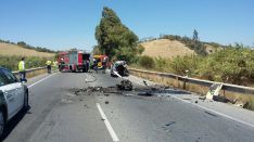 Los heridos han sido trasladados a varios hospitales de la capital malagueña. // CPB Málaga