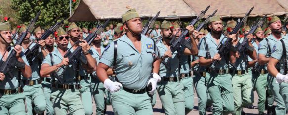 Ronda se vuelca con La Legión en la Formación conmemorativa de su XCVI Aniversario Fundacional, Durante el acto fueron nombrados Legionarios de Honor el historiador Fernando Cabo y el joven murciano Kiko Arcas , 20 Sep 2016 - 18:54