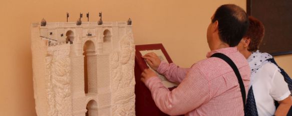 Una muestra de maquetas de monumentos de Ronda para personas con discapacidad visual, Este nuevo equipamiento estará expuesto de manera permanente a partir del 10 de octubre , 29 Sep 2016 - 18:06