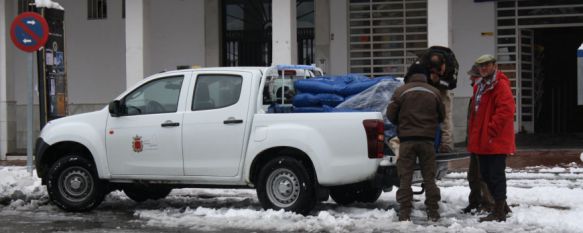 Los operarios municipales han actuado en distintos puntos de la ciudad. // CharryTV