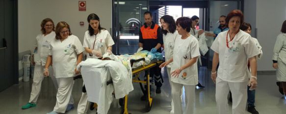 Culmina con éxito el traslado al Nuevo Hospital Comarcal de la Serranía de Ronda, El centro sanitario ha comenzado esta mañana su actividad asistencial a pleno rendimiento , 03 Apr 2017 - 14:19