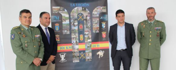 Presentan en la Diputación Provincial la XX edición de los 101 Kilómetros de La Legión, Volverá a contar con 7.500 participantes, medio millar menos que el pasado año , 18 Apr 2017 - 13:13