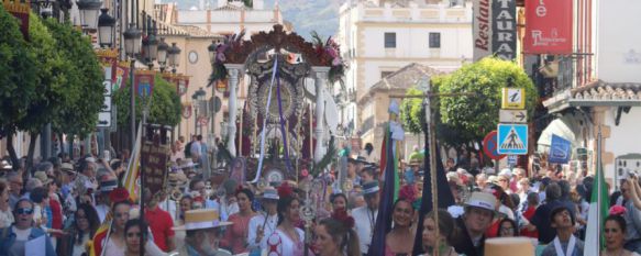 La Hermandad del Rocío de Ronda emprende el camino hacia Almonte, La presentación ante la Blanca Paloma será el viernes a las 20.25 horas, 29 May 2017 - 17:02