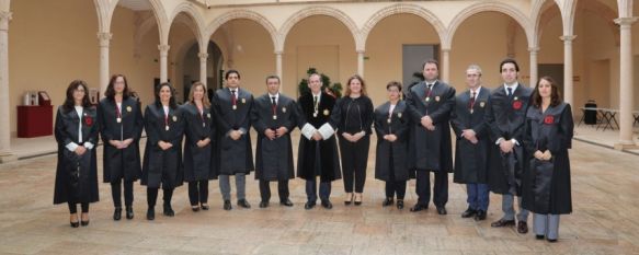 Miembros del Colegio de Abogados de Málaga en Ronda. // CharryTV