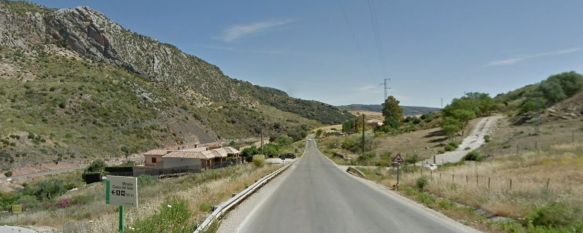 Imagen de la carretera MA-7401, que conecta Ronda con Benaoján  // CharryTV