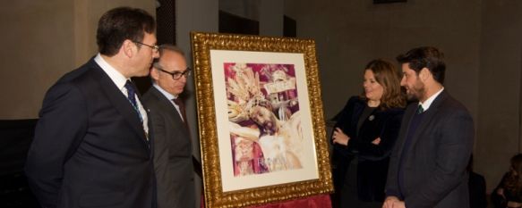 El Cristo de la Sangre protagoniza el cartel anunciador de la Semana Santa de Ronda 2018, La Agrupación de Hermandades y Cofradías presentó la imagen del autor sevillano Ángel Alén , 15 Jan 2018 - 18:00