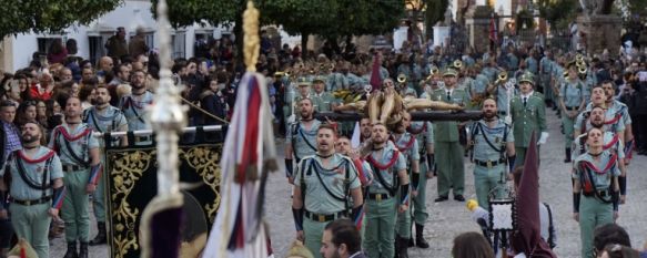 Ilusión y marcialidad legionaria en la nueva etapa de la Hermandad del Ecce-Homo, Juan Jesús García ha vivido su primera estación penitencial como Hermano Mayor de una cofradía que intenta recuperar el brillo del pasado , 30 Mar 2018 - 02:50