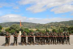 El acto ha tenido lugar en el Patio de Armas del Acuartelamiento de Montejaque // Manolo Guerrero