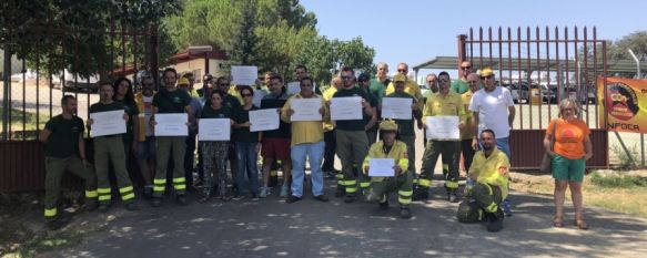 Los trabajadores de Infoca en Ronda inician paros y encierros por el convenio con AMAyA, El acuerdo recoge hasta 60 guardias de 24 horas y turnos de hasta 18 horas, 06 Aug 2018 - 18:12