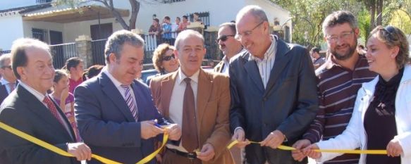 El Presidente de Diputación inauguró el nuevo Centro de Visitantes de Cortes de la Frontera. // CharryTV