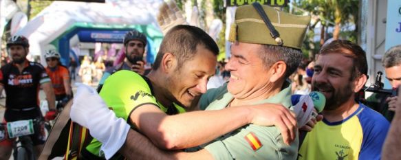 Llegada a meta de Joan Marc Falcó, ganador en la modalidad de marcha en la última edición // Manolo Guerrero