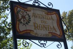 La Avenida de Ronda ha sido inaugurada esta mañana en el Acuartelamiento General Gabeiras. // Maribel Chito