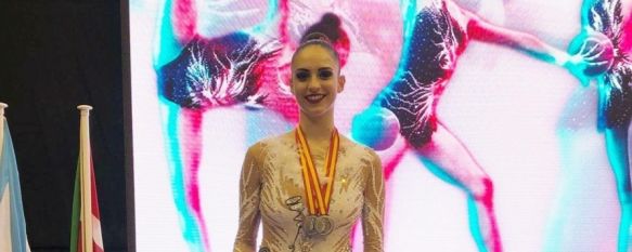 La rondeña Lucía Alcalá se proclama Subcampeona Nacional en gimnasia rítmica, La deportista ha obtenido la mayor puntuación del conjunto andaluz en Copa Base, que ha quedado en segunda posición, 13 Nov 2018 - 18:43