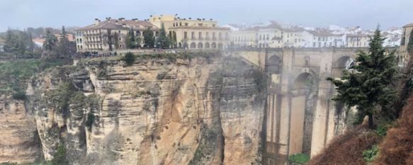 La AEMET activa la alerta amarilla en Ronda por lluvia y vientos de hasta 80 km/h, El Ayuntamiento de Ronda ha decretado por este motivo el cierre de la Alameda del Tajo, el parque de San Rafael y el cementerio de San Lorenzo , 31 Jan 2019 - 18:55