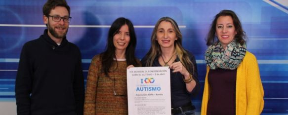 Los trabajadores de AOPA presentan los actos dedicados al Día Internacional de Concienciación sobre el Autismo, el próximo 2 de abril. // CharryTV Los trabajadores de AOPA presentan los actos dedicados al Día Internacional de Concienciación sobre el Autismo, el próximo 2 de abril. // CharryTV