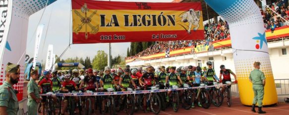 El paseo central de la Alameda del Tajo acogerá la línea de meta que los marchadores deberán cruzar en menos de 24 horas, y los ciclistas en menos de 12. // CharryTV