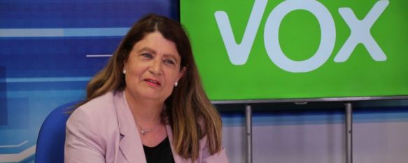 La candidata de Vox a la alcaldía opina que el mandato del actual gobierno está siendo 