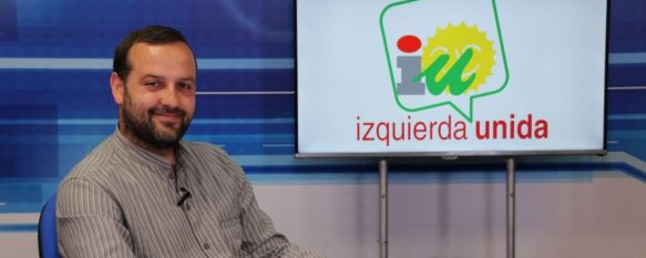 Carreño defiende su gestión al frente de la delegación de Economía como una de las ventajas diferenciales de Izquierda Unida de cara a las elecciones municipales. // CharryTV