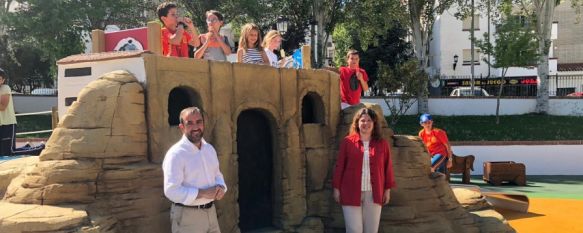 Queda inaugurado el parque infantil la “Pequeña Ronda”, Un espacio temático que recrea elementos de nuestra ciudad y que ha requerido de una inversión superior a los 227.000 euros procedentes del superávit presupuestario, 28 May 2019 - 19:10