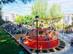 El parque se ubica en el Barrio de San Rafael cuyos alrededores han sido adecentados. // Ayuntamiento de Ronda