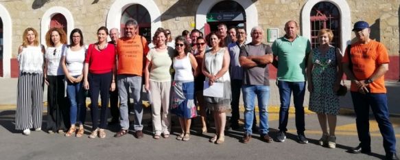 Ronda acoge la presentación de la Plataforma Tren Público y Digno para la Serranía , El colectivo, integrado por ciudadanos de los municipios serranos por los que discurre la línea Bobadilla -Algeciras, reclaman la mejora del servicio ferroviario, 25 Jul 2019 - 20:12