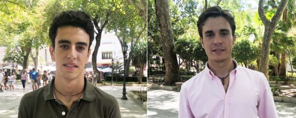 Con 16 y 19 años respectivamente, Moli de Ronda y Cayetano López conforman el cartel de la Novillada sin picadores que compartirán con el sevillano de 18 años Antonio Romero. // CharryTV