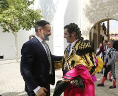 Morante dedicó el segundo de su lote al líder de VOX, Santiago Abascal  // Arjona