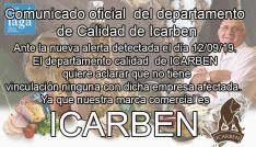 Comunicado de Icarben  // Icarben