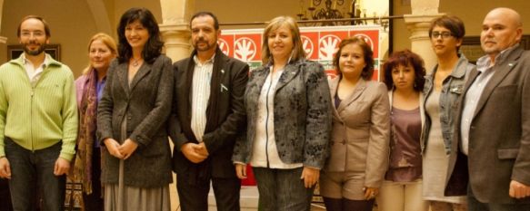 Los andalucistas eligen el Casino para presentar su candidatura provincial al Congreso, Según Isabel Mª Barriga, el Partido Andalucista es la única opción que defiende los derechos de los andaluces, 10 Nov 2011 - 16:29
