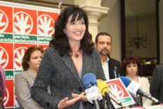 Pilar González, secretaria general del Partido Andalucista. // CharryTV