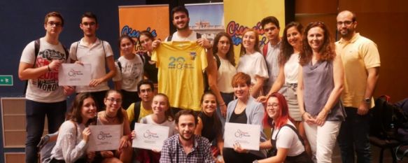 Los alumnos han sido premiados por proyectos de investigación que han elaborado conjuntamente con estudiantes de otros centros andaluces. // CharryTV