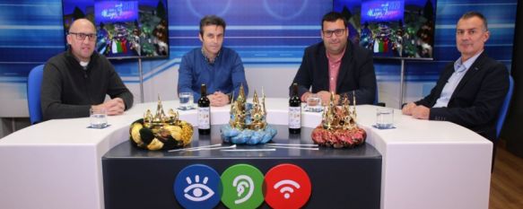 Los Reyes Magos de Ronda presentan en CharryTV su Campaña Solidaria de Navidad , Francisco García-Almenta, Francisco Ruiz Arrocha y Andrés Conde han insistido en la importancia de llevar a cabo acciones en beneficio de las familias necesitadas, 12 Dec 2019 - 16:17