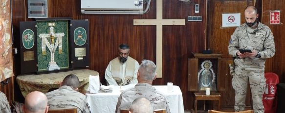 Los legionarios de Ronda desplegados en Mali celebraron el día de la Virgen de la Paz , Coincidiendo con la festividad de la Patrona se ofició una eucaristía en el Koulikoro Training Centre, donde se encuentra desplegado la mayor parte del contingente EUTM-Mali XV, 27 Jan 2020 - 18:12