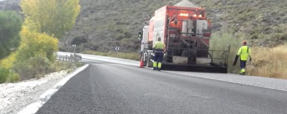 Fomento retomará las obras de la A-397 que paralizó por el clima desfavorable, Los trabajos de la vía que conecta Ronda y San Pedro Alcántara se emprenderán el próximo miércoles con el refuerzo del firme y la reposición de zonas deterioradas, 06 Feb 2020 - 19:28