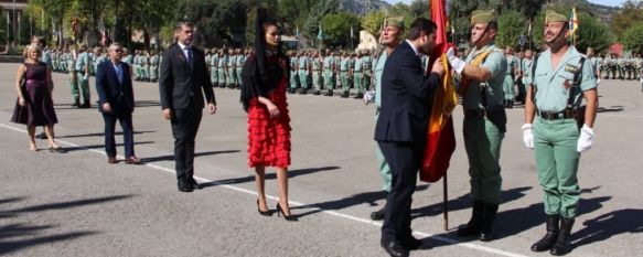 Imagen de la última jura desarrollada en el Cuartel de Ronda // CharryTV