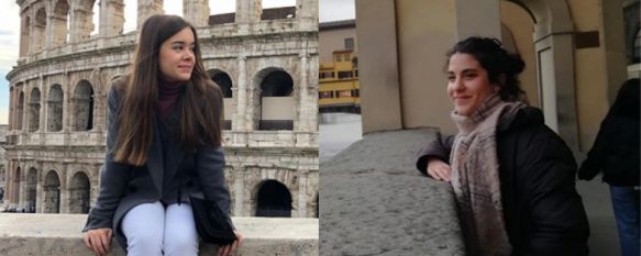 Marta Aguayo y Julia García esperan en Siena que la expansión del virus se contenga en Italia.  // CharryTV