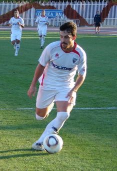 Corbacho se estrenó como goleador en la presente temporada. // Diego Battioli