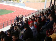 La afición rondeña se desplazó en masa al Estadio Medina Lauxa. // CharryTV