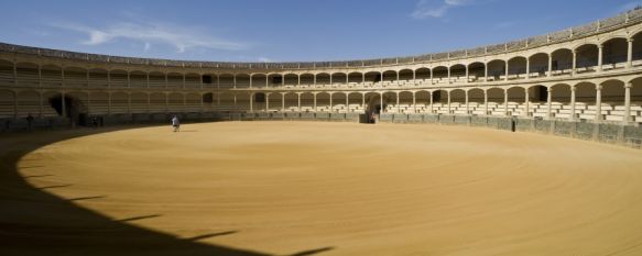 La Plaza de Toros de Ronda, declarada Bien de Interés Cultural en 1993, es uno de los monumentos más visitados de Andalucía. // Real Maestranza de Caballería de Ronda