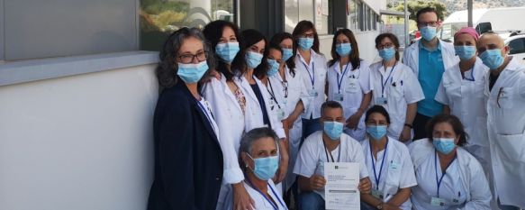 La Unidad de Farmacia del Hospital recibe el sello de calidad de la Consejería de Salud, El centro ha obtenido este certificado en nivel tras un proceso de evaluación externa a cargo de la Agencia de Calidad Sanitaria de Andalucía, 13 Jul 2020 - 12:06