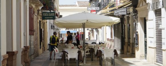 La calle Nueva es una de las más frecuentadas de nuestra ciudad por su variada oferta gastronómica. // Juan Velasco