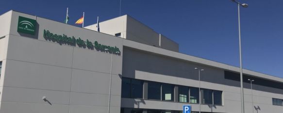 Uno de los pacientes del brote de Gaucín permanece ingresado en planta del Hospital Comarcal.  // CharryTV